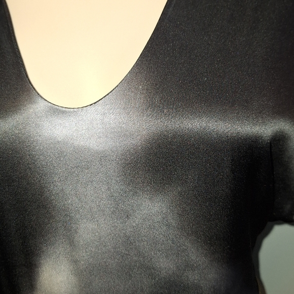 🅱️🅾️G🅾️ Helmut Lang shadow smoke printed silk dress - Picture 8 of 11